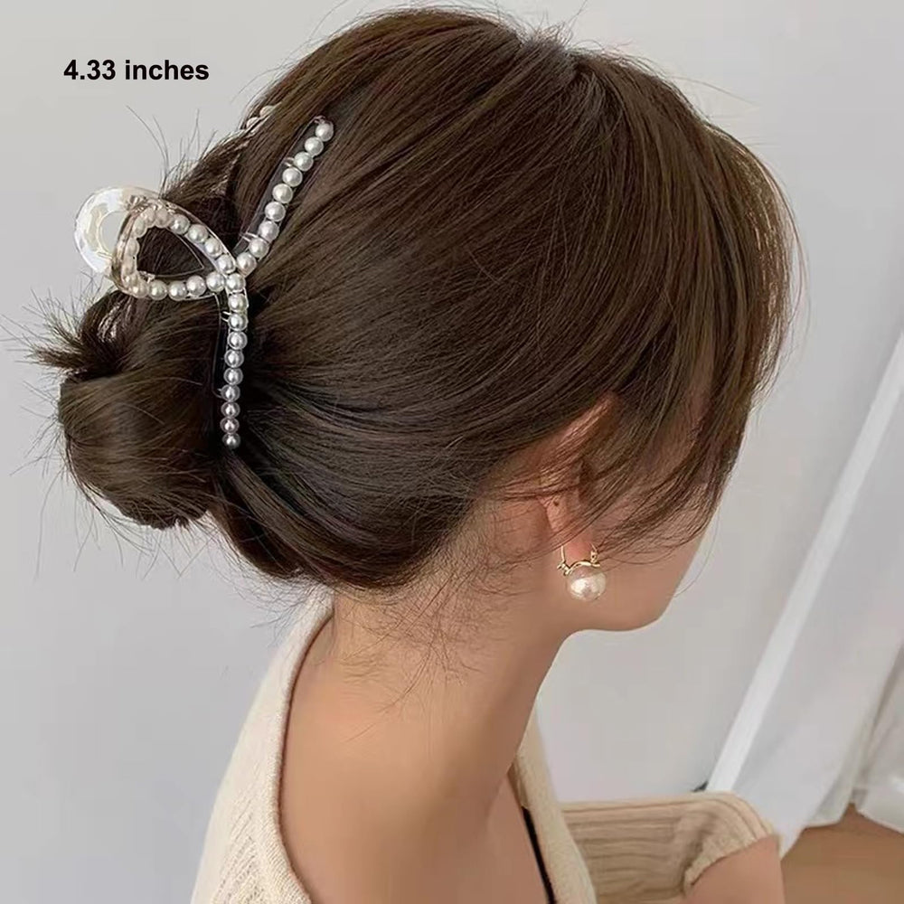 Agirlvct pinces cheveux perles petites, touche légère pour tous les jours.