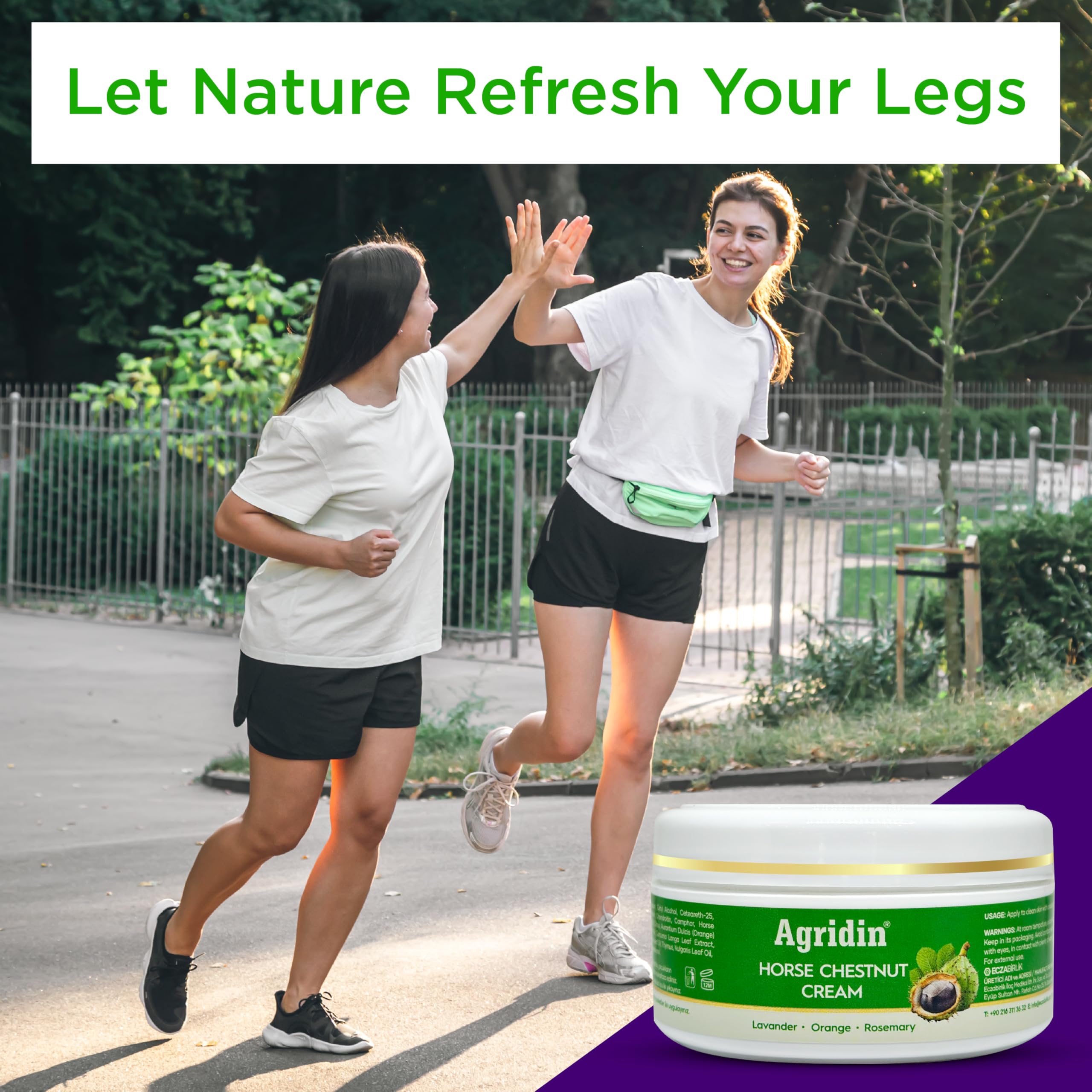 Menthol et eucalyptus dans Agridin Crème, sensation rafraîchissante.
