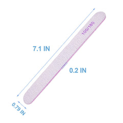 AhaTopia lime d ongles longueur 7 pouces, ergonomique et facile a manier.