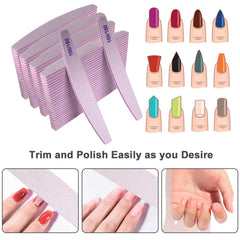 AhaTopia lime-ongles-polissage-douce-7-pouces, confort pour le polissage.