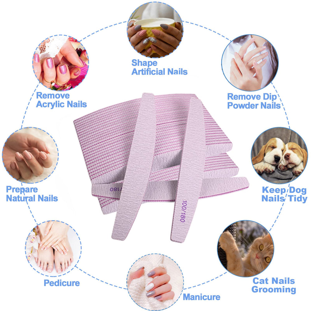 AhaTopia lime-ongles kit complet: utile en salon et à domicile.