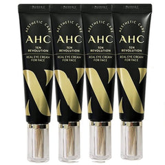 AHC TEN Revolution Real Eye Cream bouteille – hydratation légère et soin du contour du visage.
