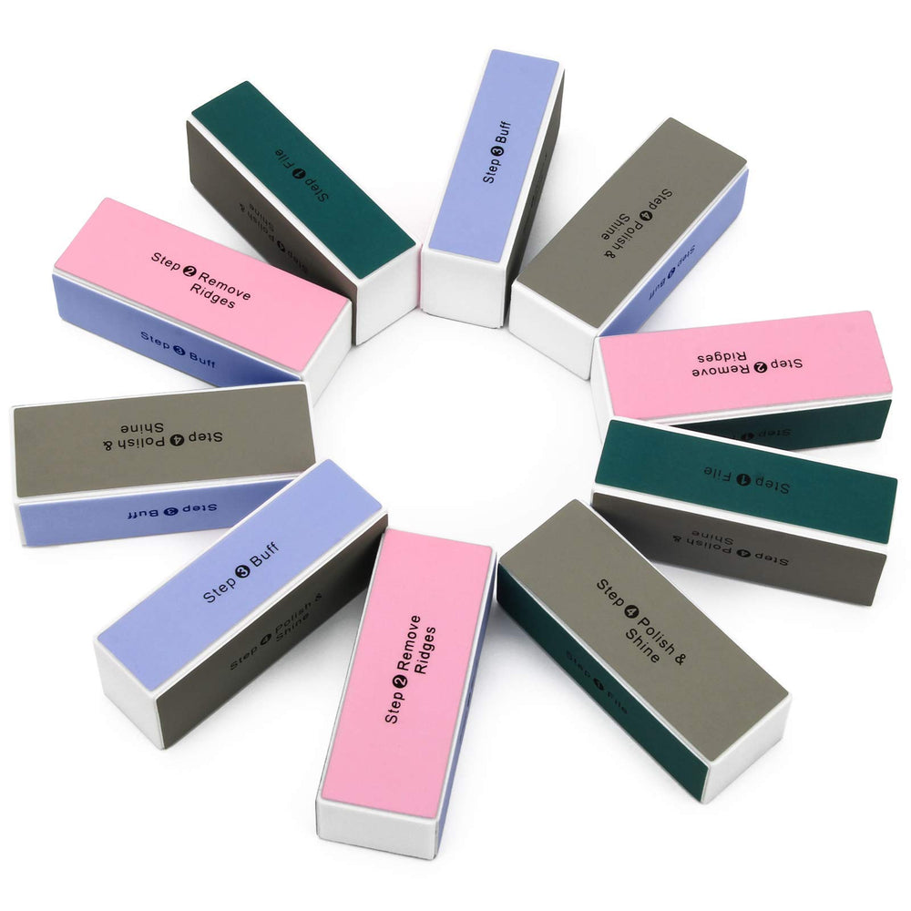 AHIER bloc polissage 4 faces couleur, fini brillant.