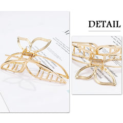 AHONEY broche papillon antiglisse or, maintien fiable sans tirer les cheveux.