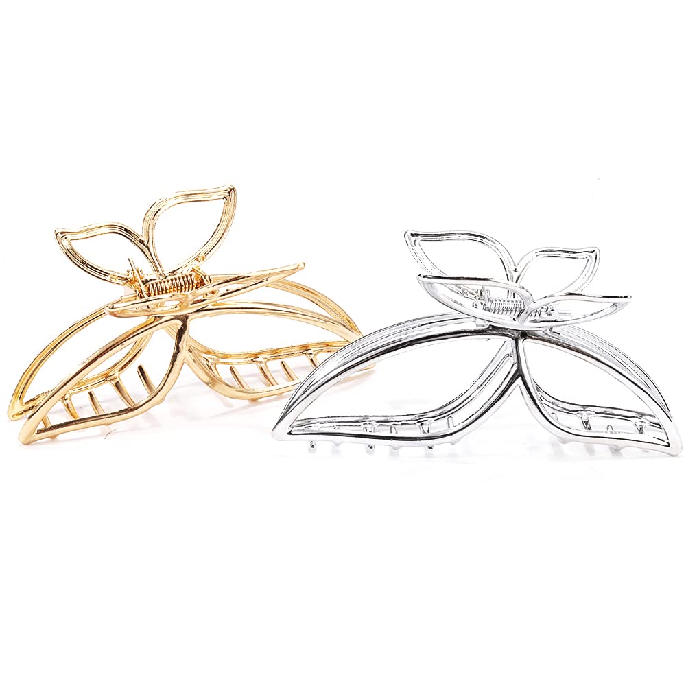 AHONEY ensemble de broches papillon métalliques, cadeau élégant pour femmes.