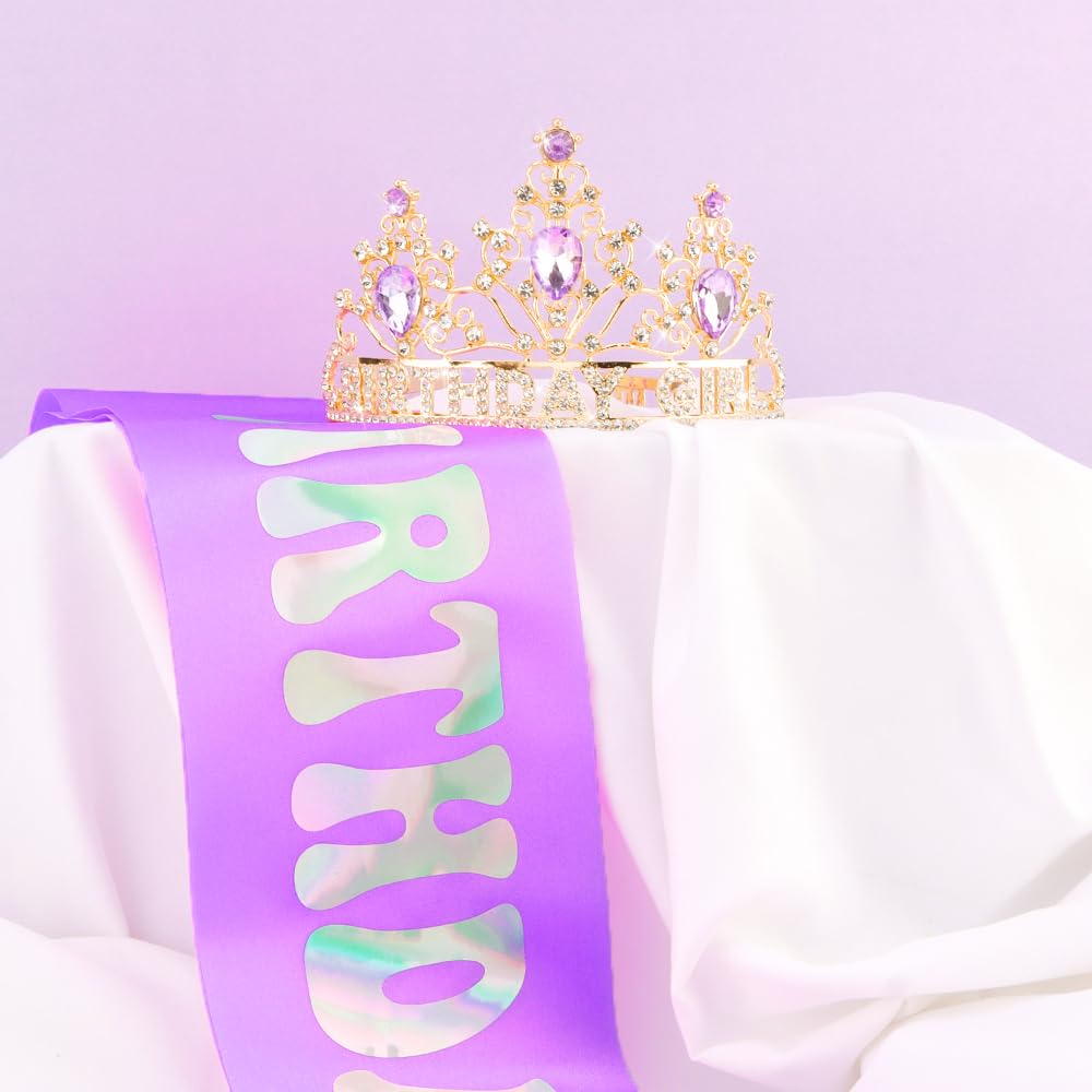 AHONEY ensemble couronne et bandeau, parfait pour décoration et fête
