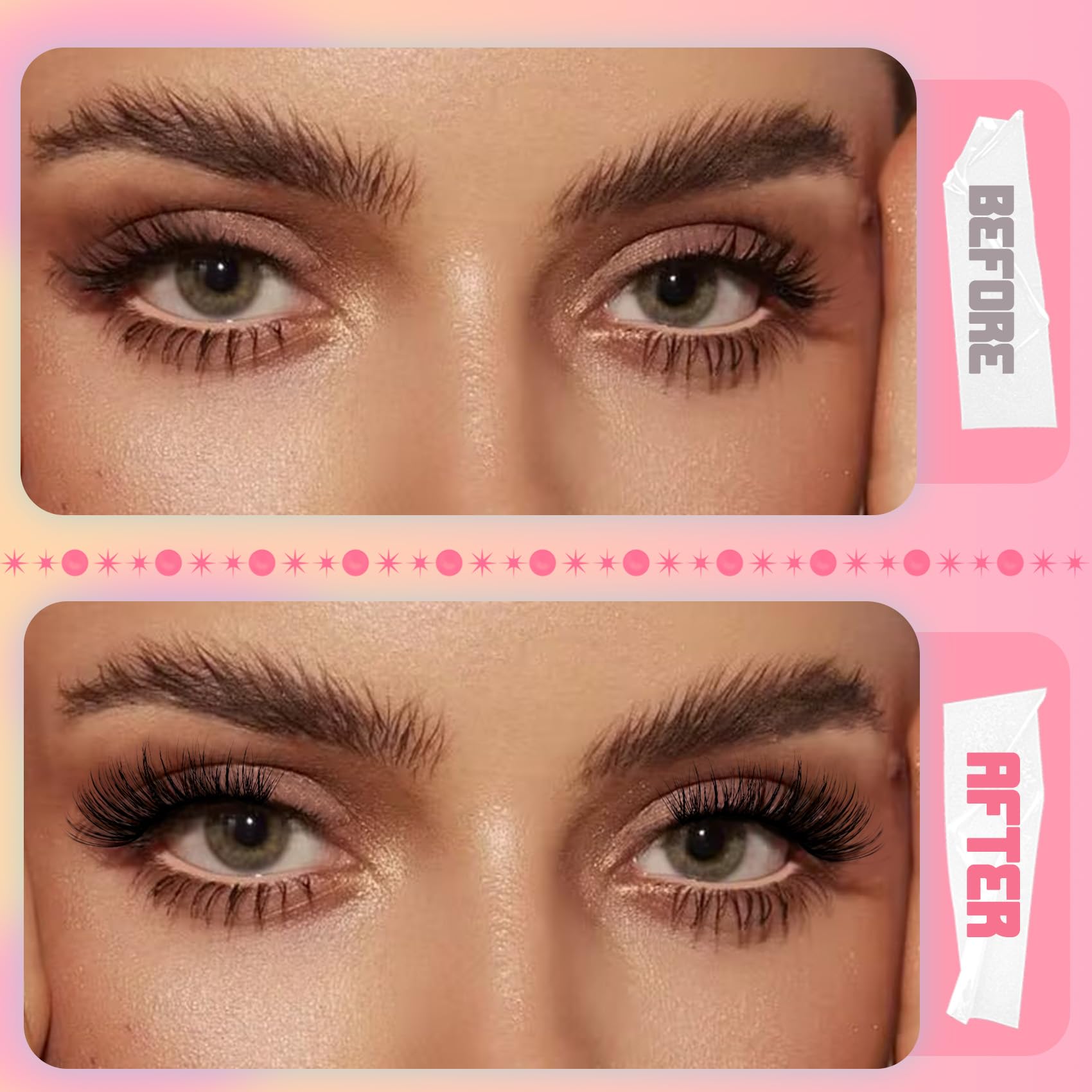 Cils Ahrikiss, effet 3D doux apportant du volume sans surcharge.