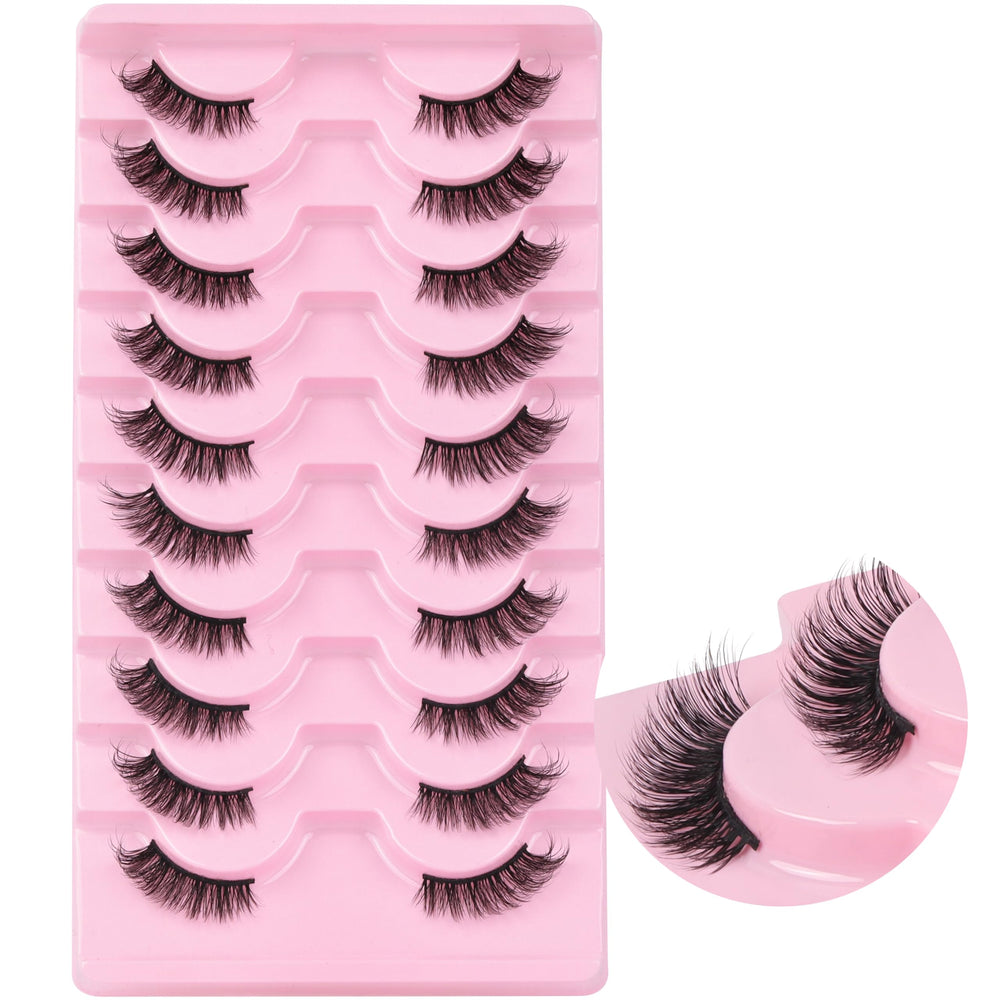 Ahrikiss demi-cils : aperçu naturel pour un regard subtil et élégant.