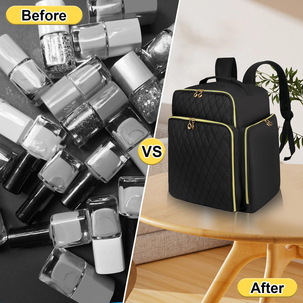 AHZSKE usage voyage: trousse complète pour manucure et design des ongles.