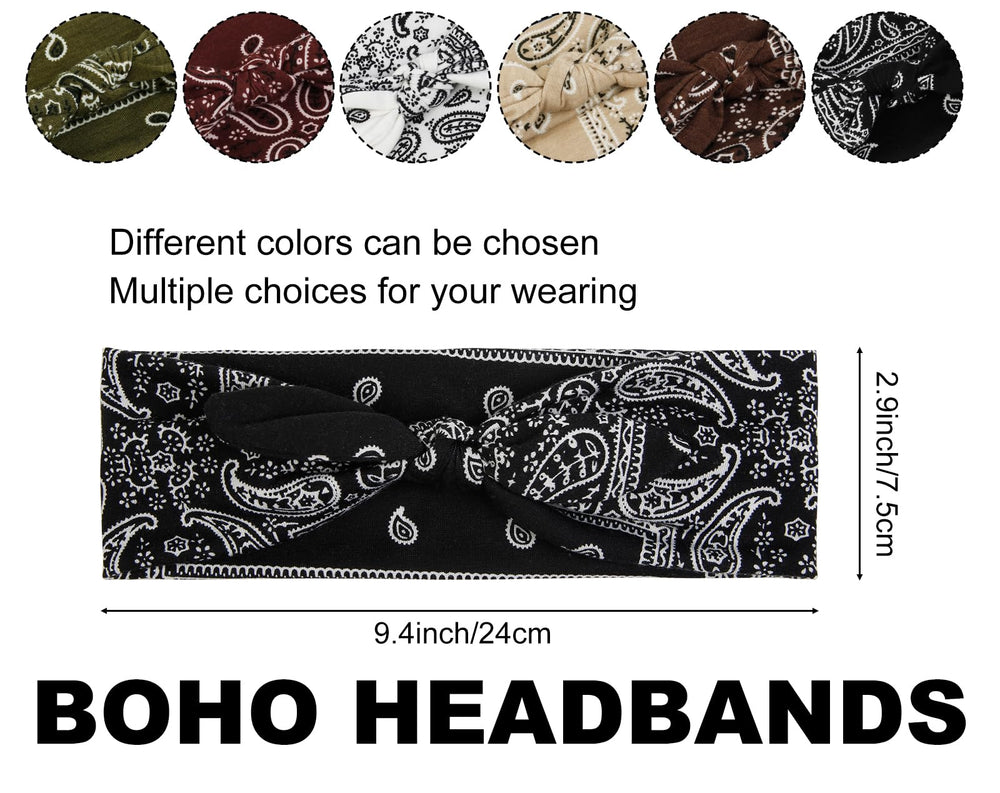 Bandana paisley blanc AIBFRID pour plage et fêtes.