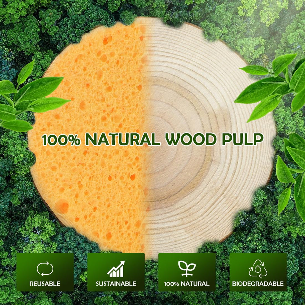 AIDEA éponges-visage-fibres-naturelles respectent la peau et l’environnement.