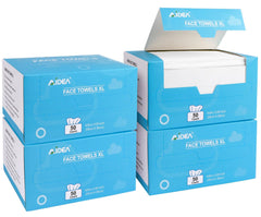 AIDEA lingettes visage jetables 200ct, douceur et efficacité