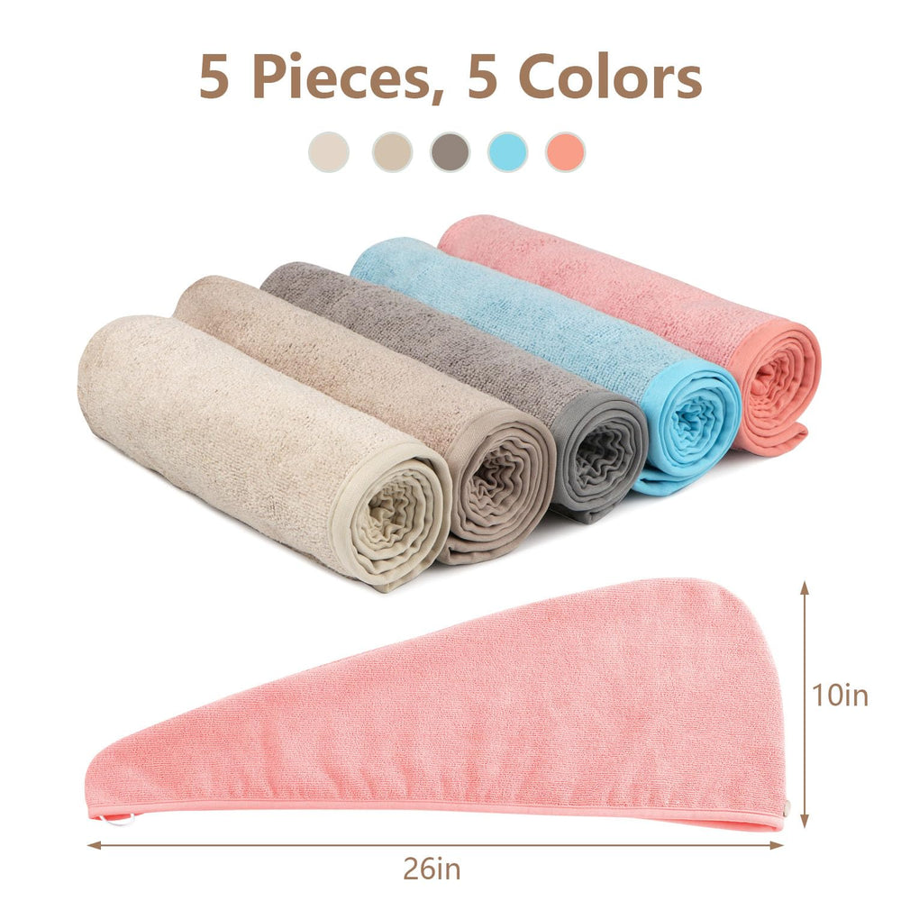 AIDEA séchage rapide en microfibre pour cheveux sans chaleur excessive.