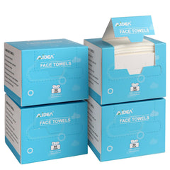 AIDEA serviettes visage jetables en boîte, ensemble pratique pour voyage