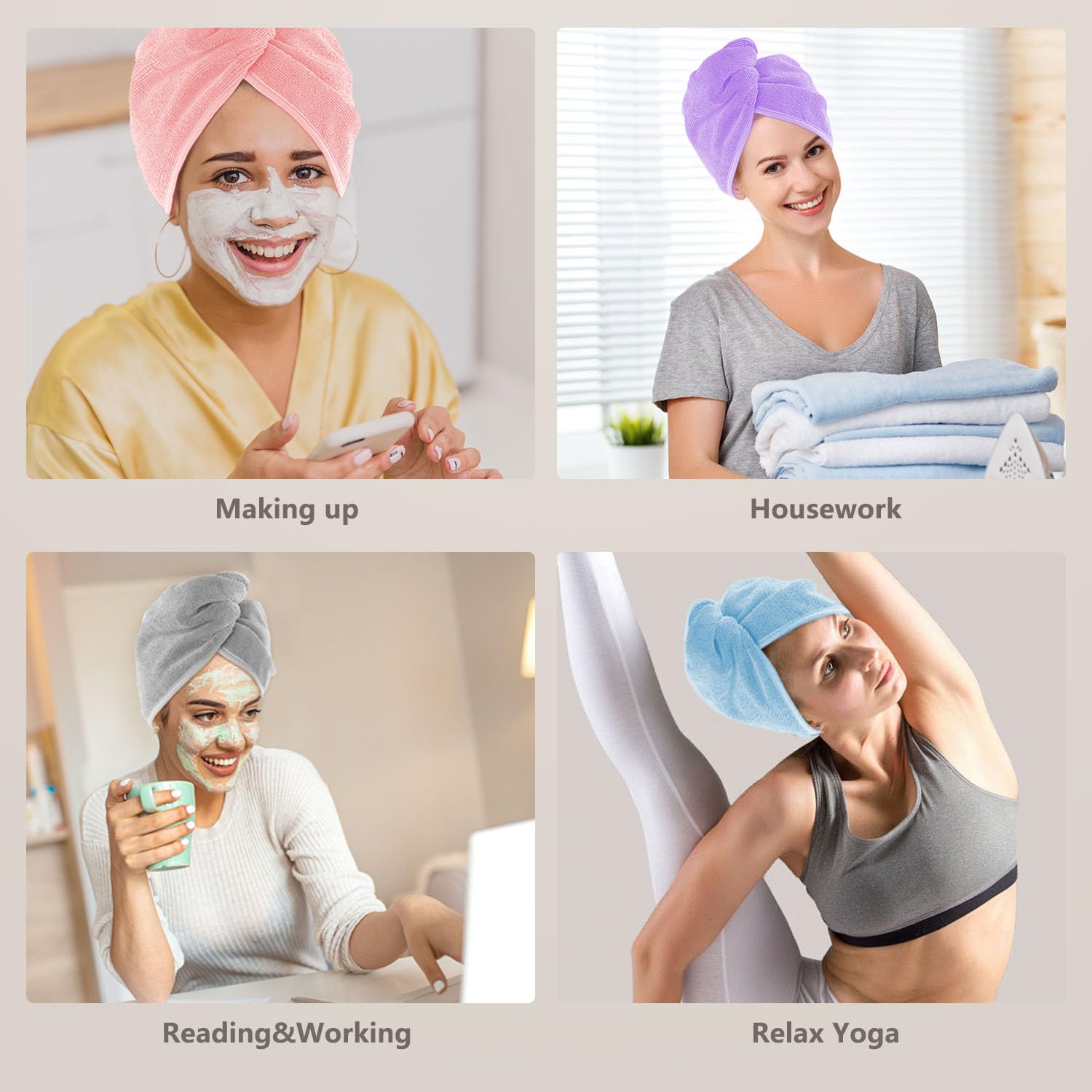 AIDEA usage quotidien après douche, prêt à l'emploi.