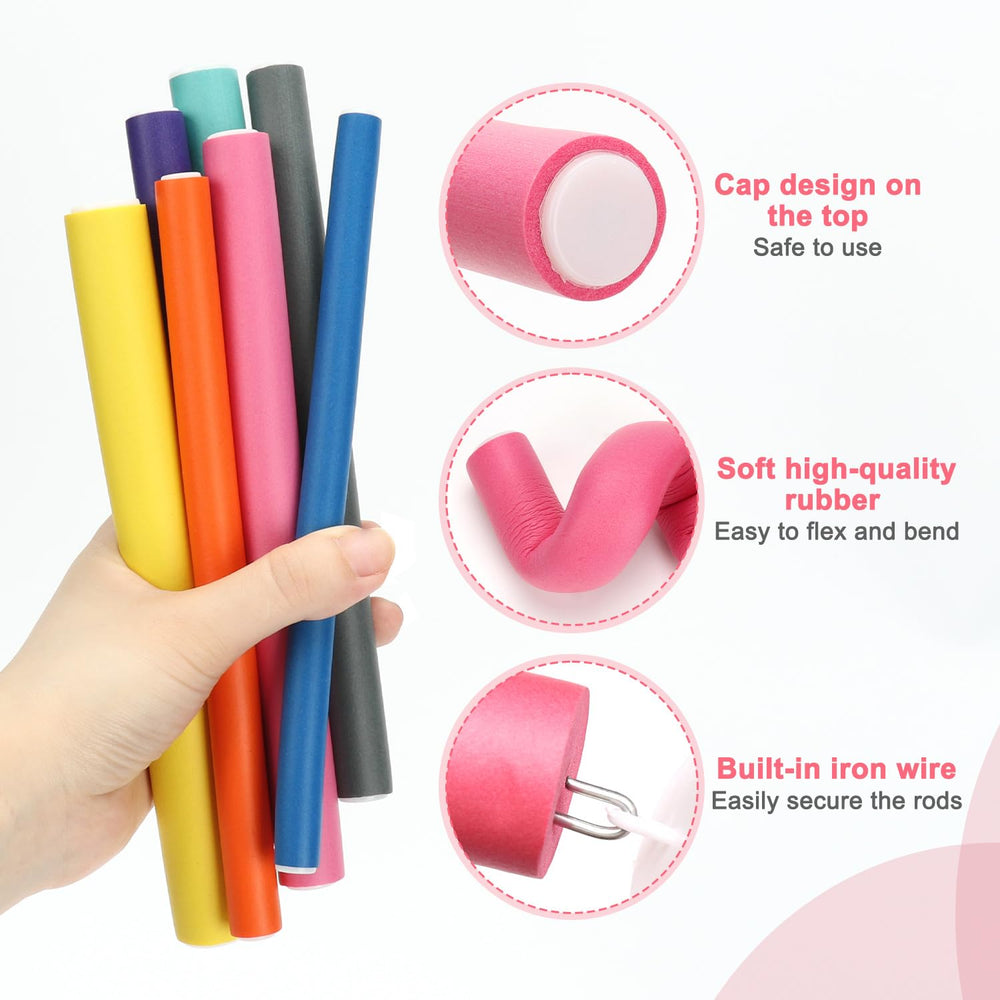 Rouleaux AIDUCHO, 7 tailles et 7 couleurs.