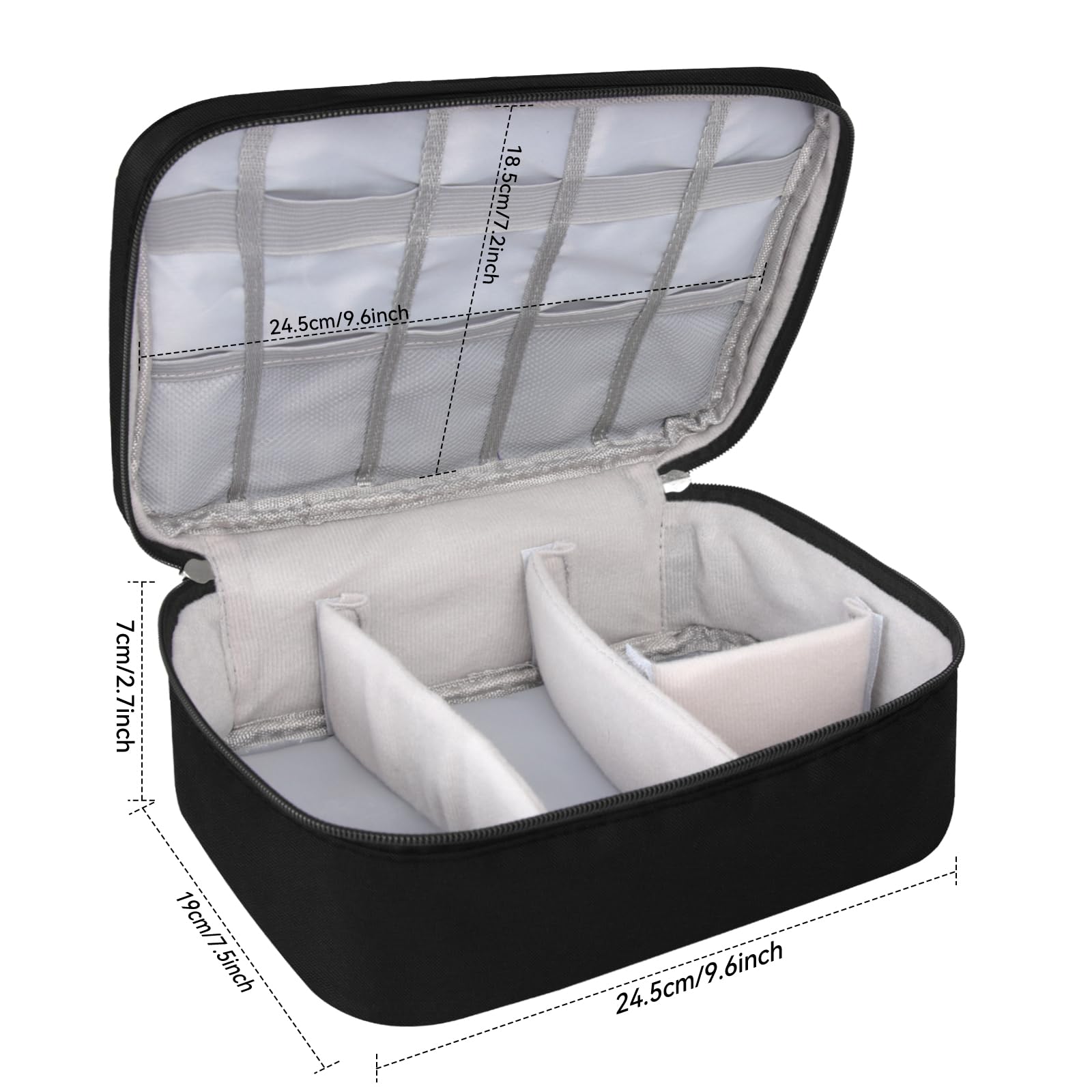 AIHOPESTO sac barbier poignée confortable pour transport quotidien et voyage