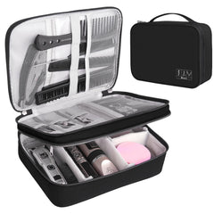 AIHOPESTO Barber Case: double couches pour organisation efficace en voyage