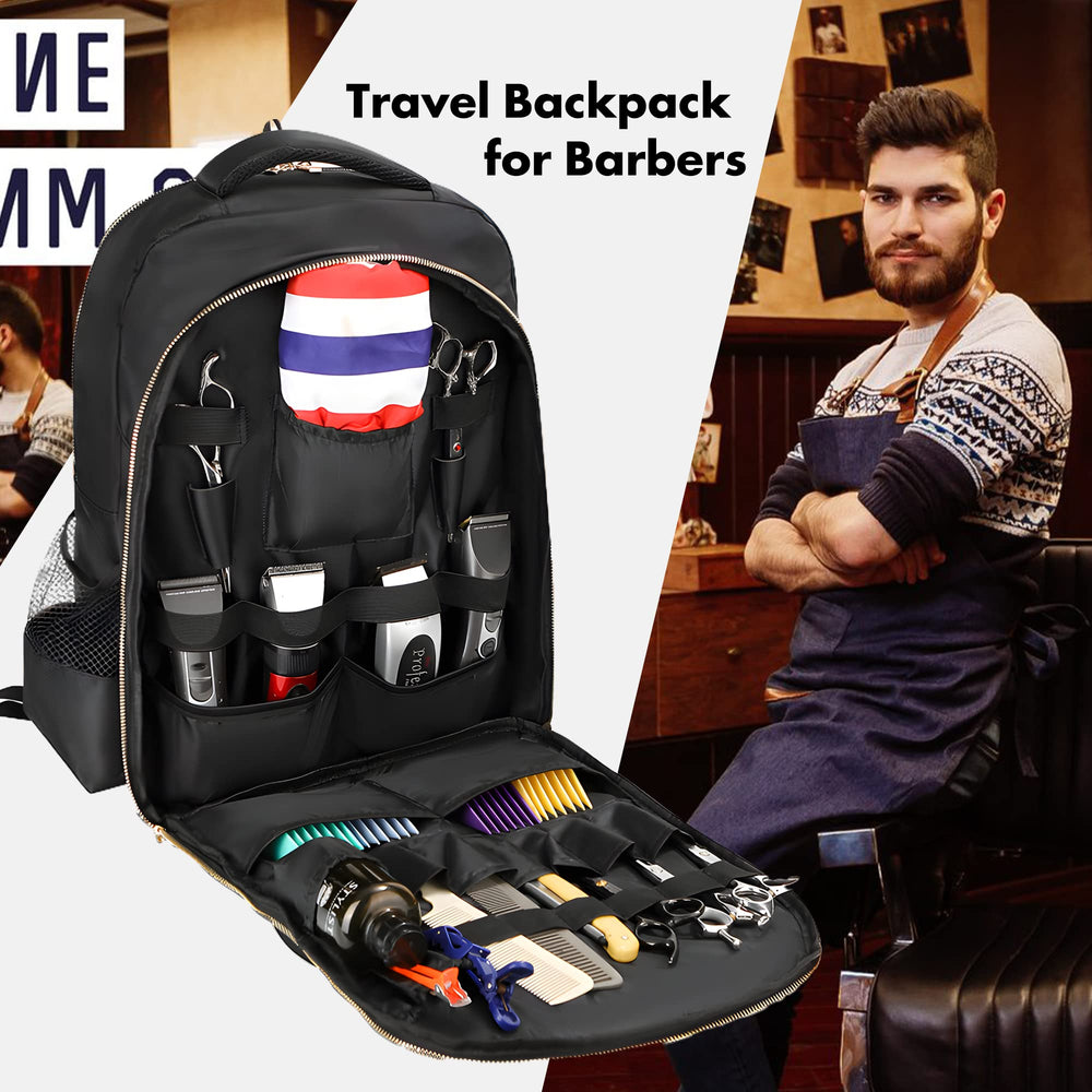 AIHOPESTO sac barbier voyage - tissu 600 deniers résistant à l’usure