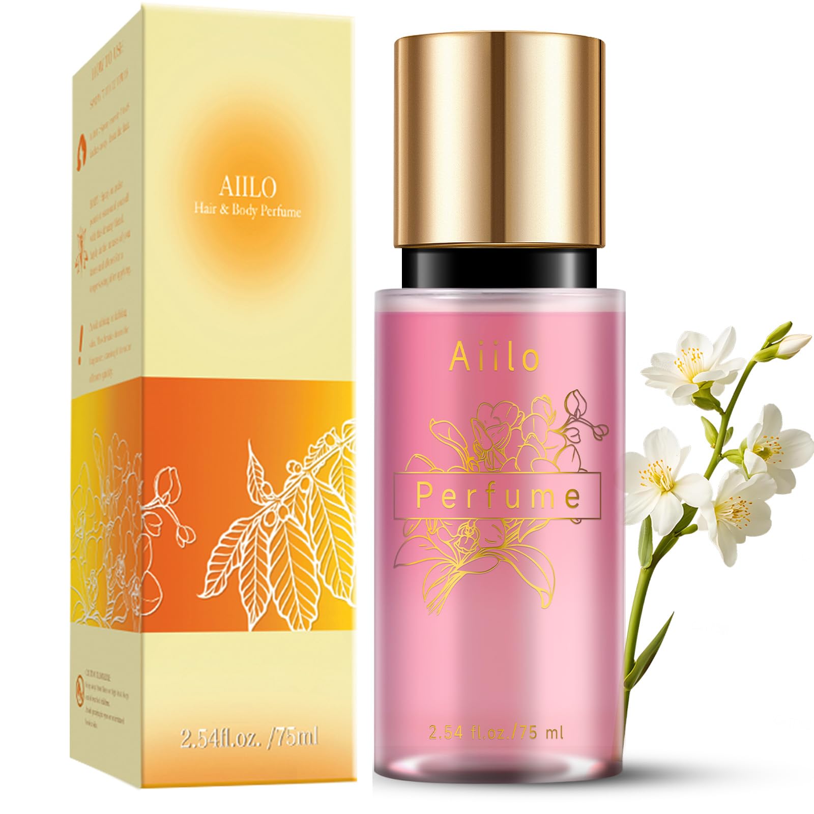 Aiilo Parfum Cheveux Bouteille — rafraîchissement léger et naturel pour cheveux.
