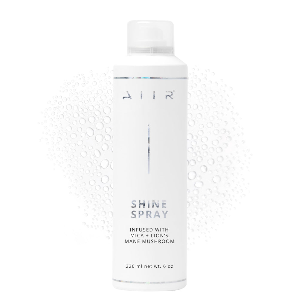 AIIR Brume de Brillance pour cheveux lisses avec éclat durable.