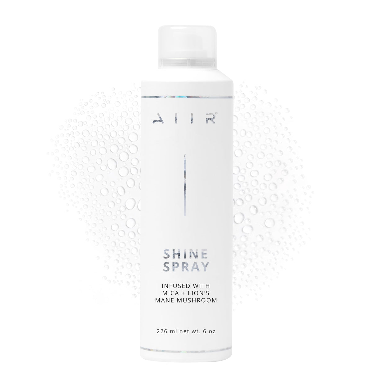 AIIR Brume de Brillance pour cheveux lisses avec éclat durable.