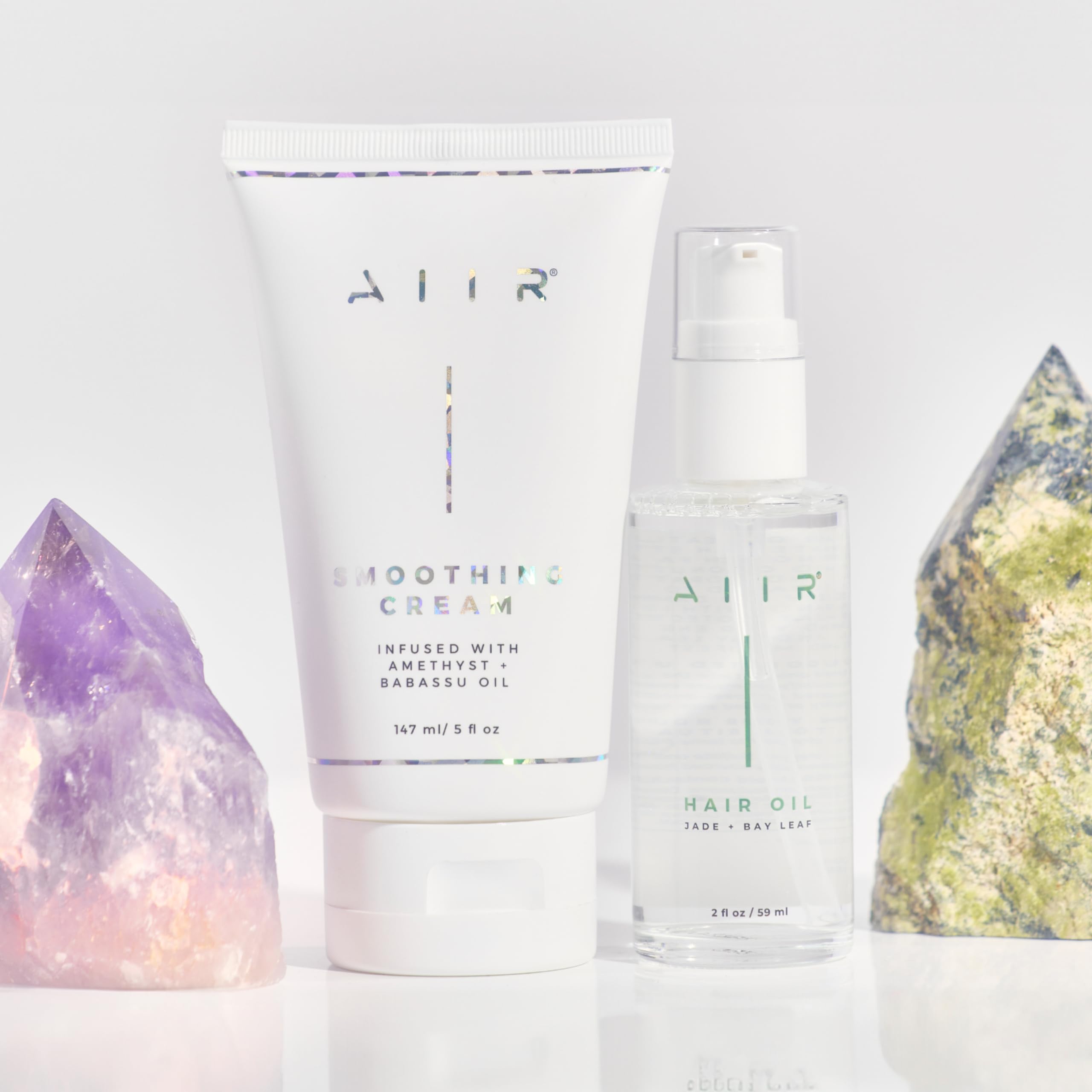 AIIR Jade Hair Oil – cheveux brillants: reflets lumineux et frizz maîtrisé