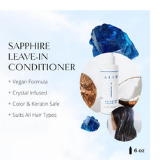 AIIR Sapphire Soin Sans Rinçage: démonstration démêlant léger après lavage.