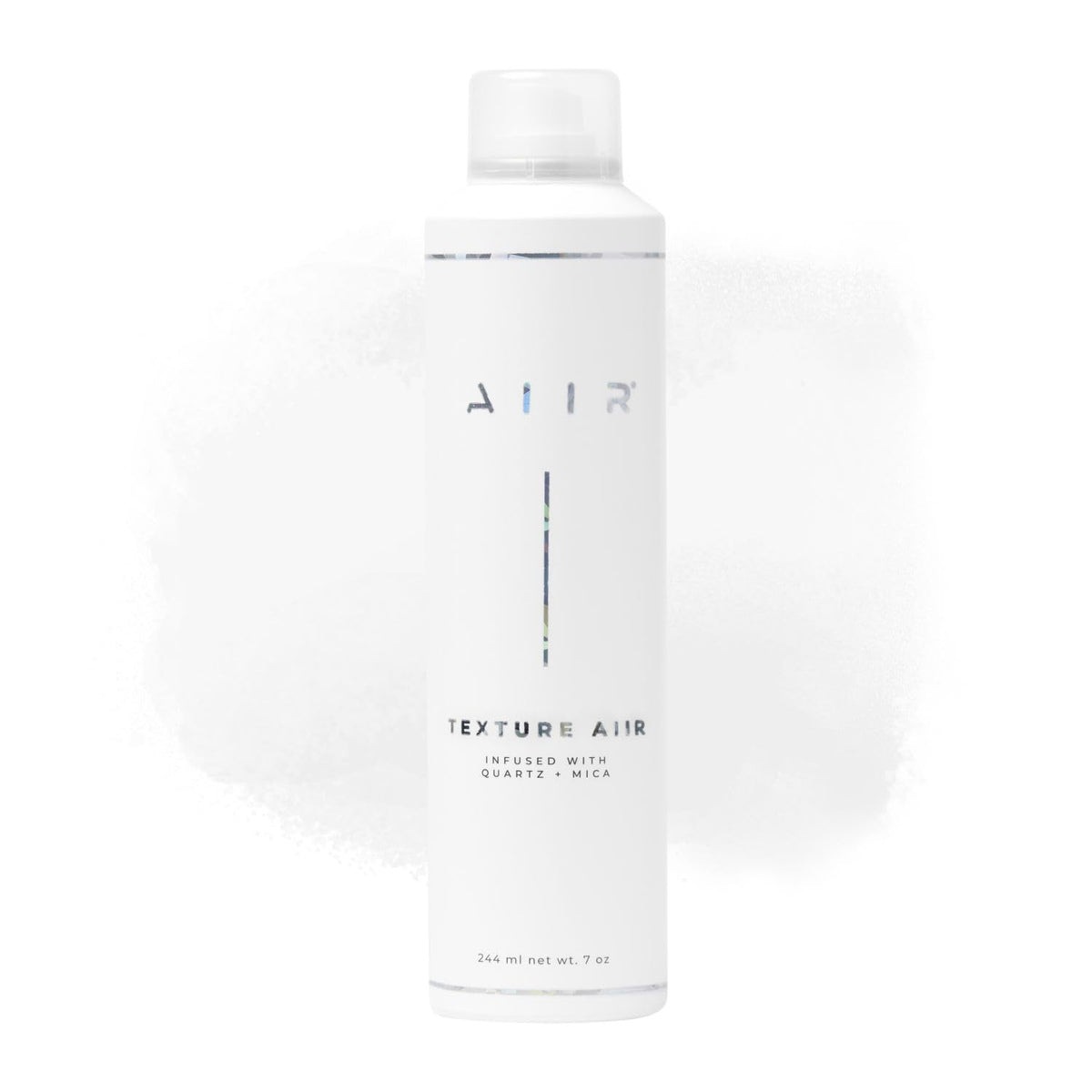 AIIR Texture Styling Spray — image bouteille montrant le volume durable et une tenue légère.