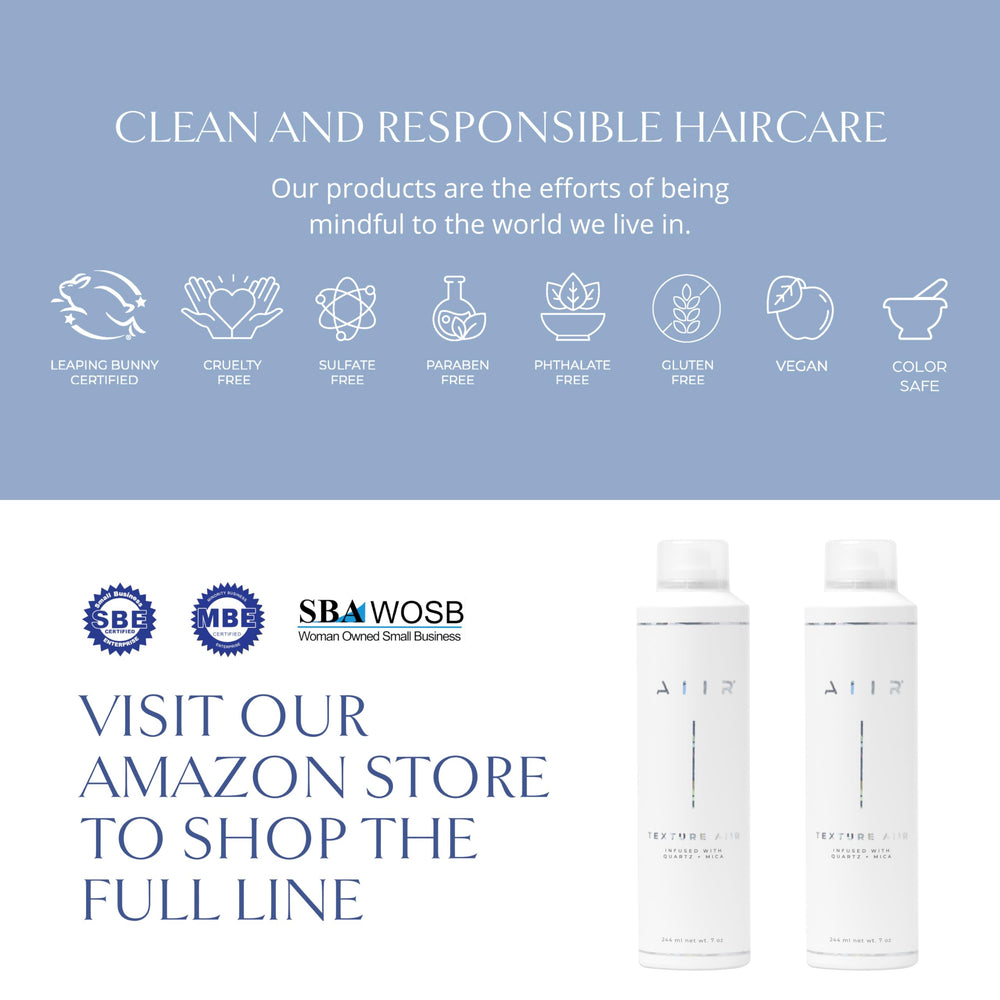 AIIR Texture Styling Spray — accès rapide à texture et définition lors du coiffage.