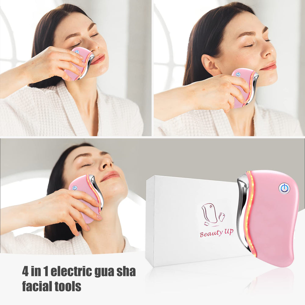 Aikertec Heat gua sha, contour du menton et raffermissement potentiel.