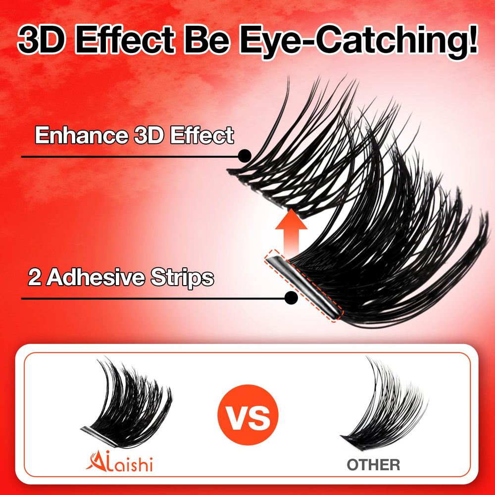 Design boucles-D AILAISHI pour un regard harmonieux.