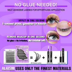 Cils AILAISHI 14-18 mm effet fluffy.