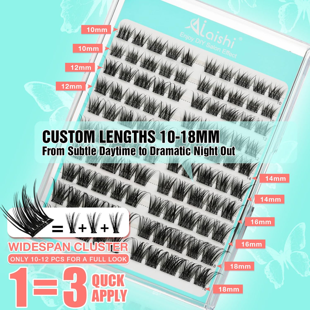 Cils AILAISHI 50D pour un volume dense.