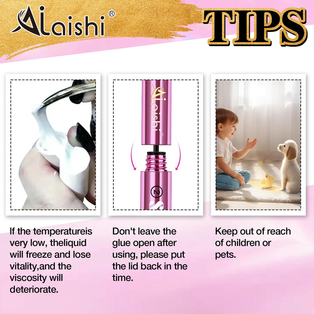 LIant et scellement 2-en-1 AILAISHI pour une application simple.