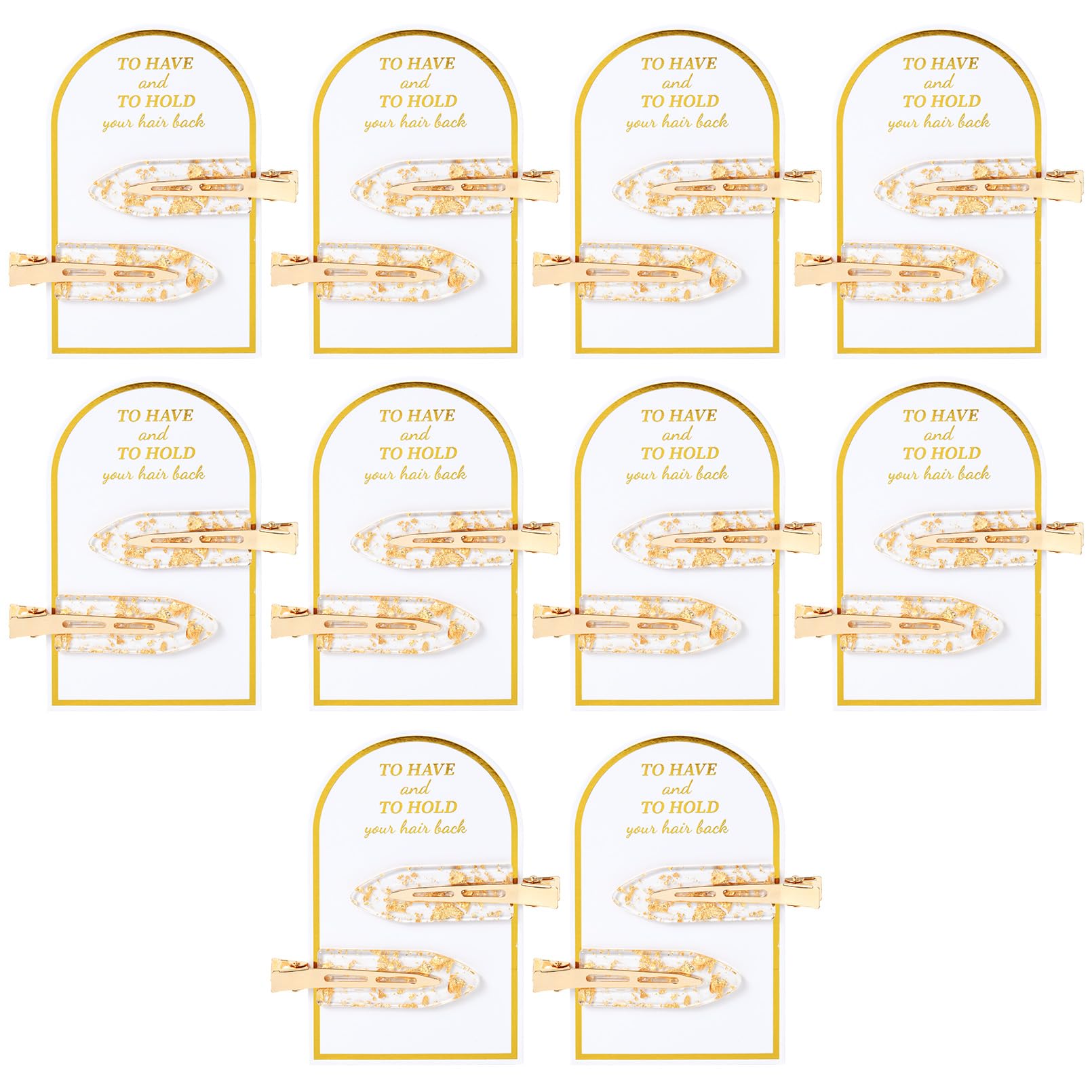 Barrette Aileam pour demoiselles-dhonneur glitter 20 pièces, maintien fiable et élégant.