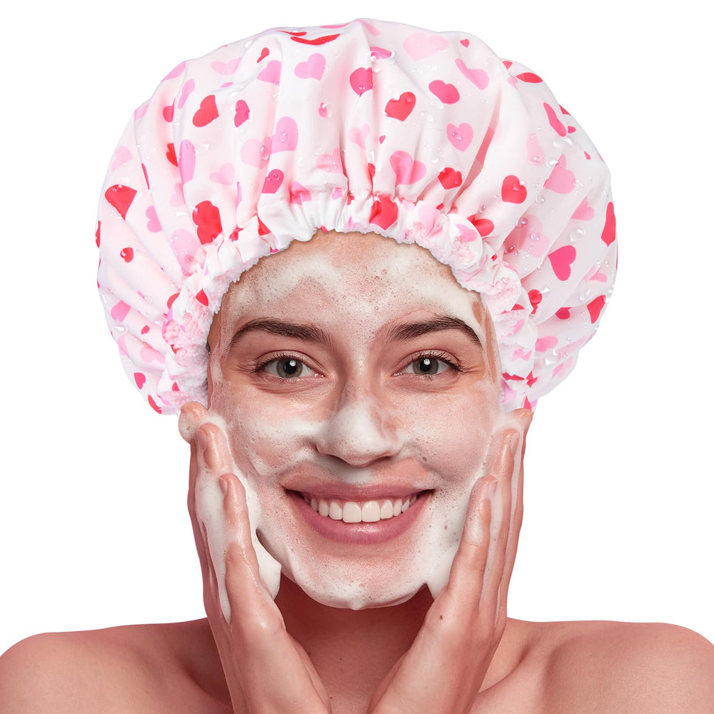 Bonnet de douche Aileam, nettoyage facile après chaque usage.