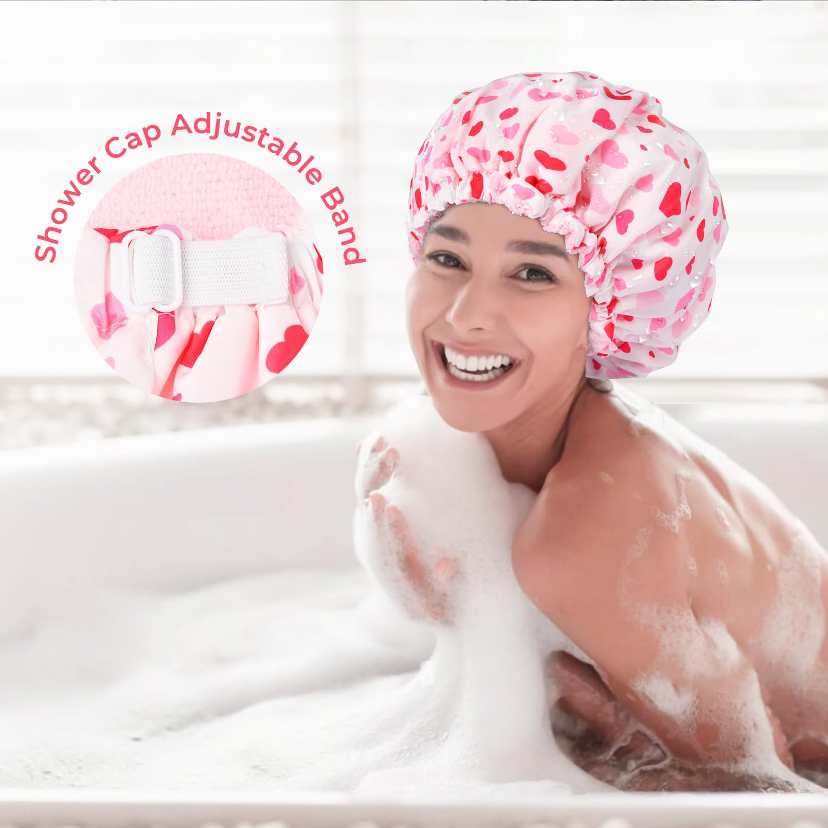Bonnet de douche Aileam, réutilisable, économique et écologique.