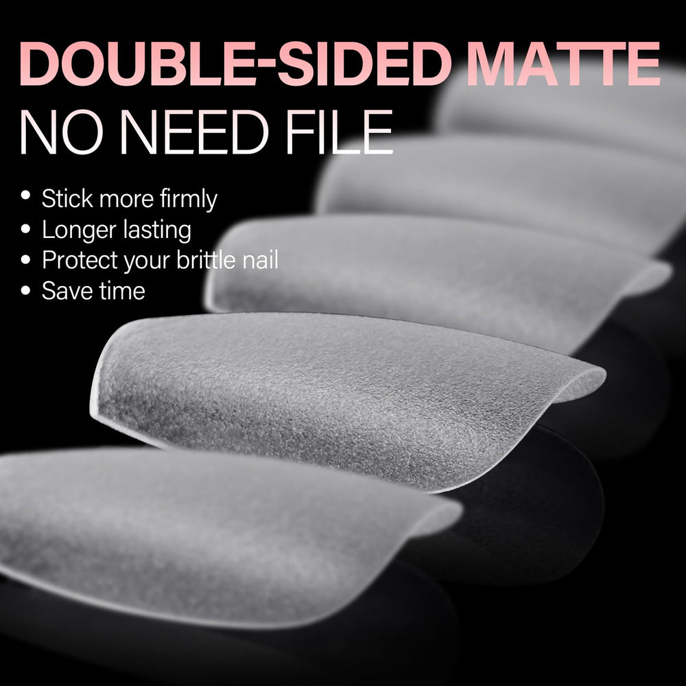 AILLSA adhésion double-face : design mat sans polissage pour gagner du temps