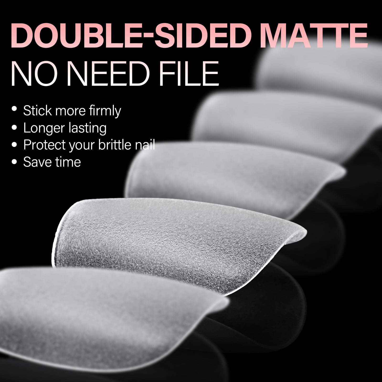 Matière acrylique gel naturelle, flexible et durable pour les ongles.