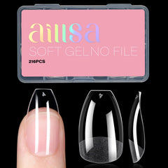 AILLSA ensemble 216 pièces pour extensions d’ongles à domicile