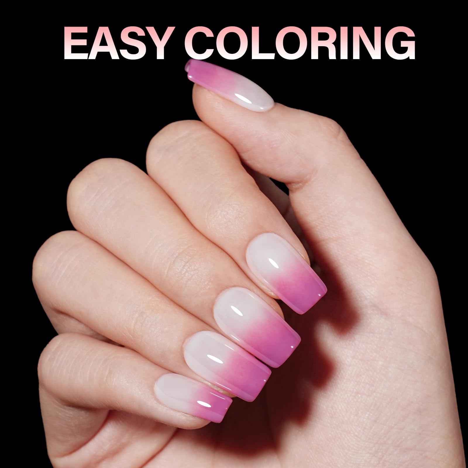 AILLSA coffret bricolage ongles pour DIY à domicile, cadeau idéal