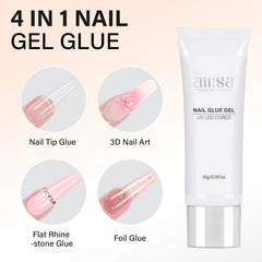 COLLE GEL AILLSA – finition cristal clair sans jaunissement