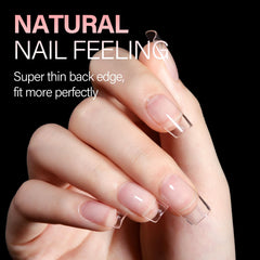 AILLSA extensions ongles à poser intérieur mat pour plus de confort