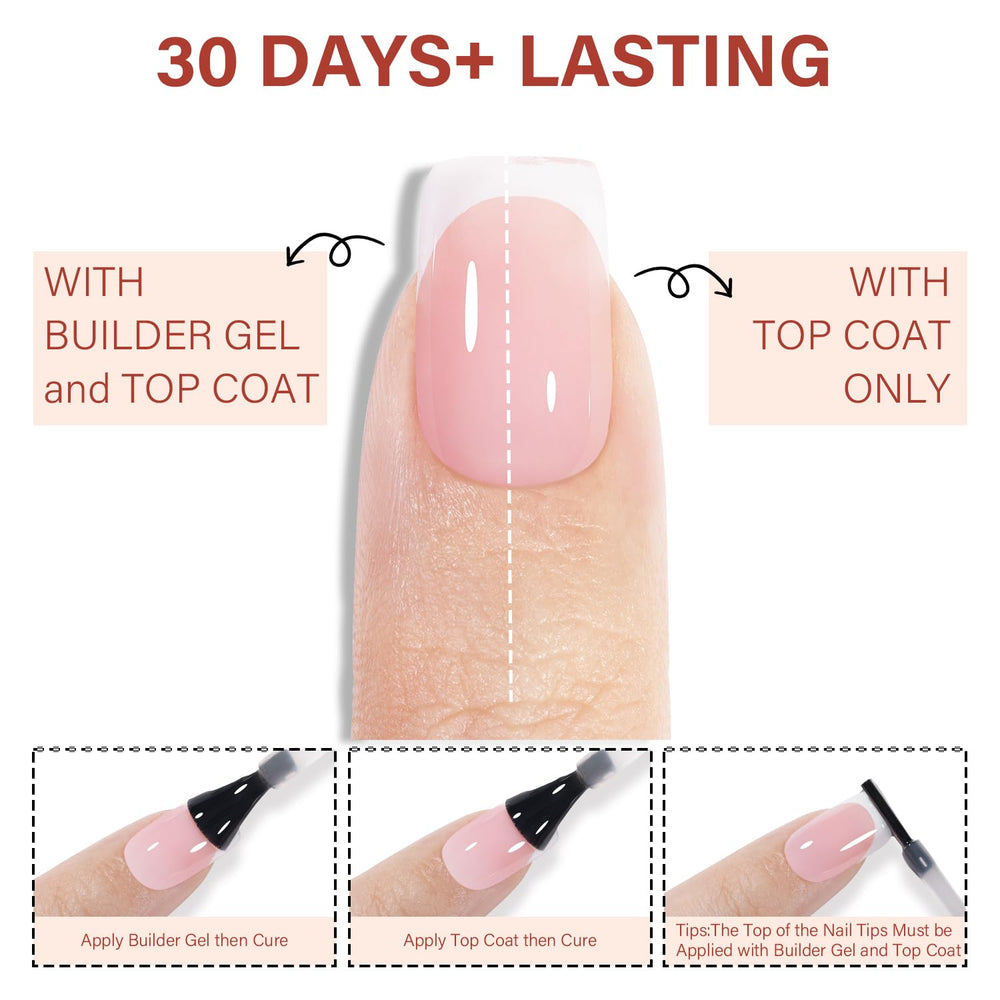 AILLSA gel rapide pour finition durable sur ongles