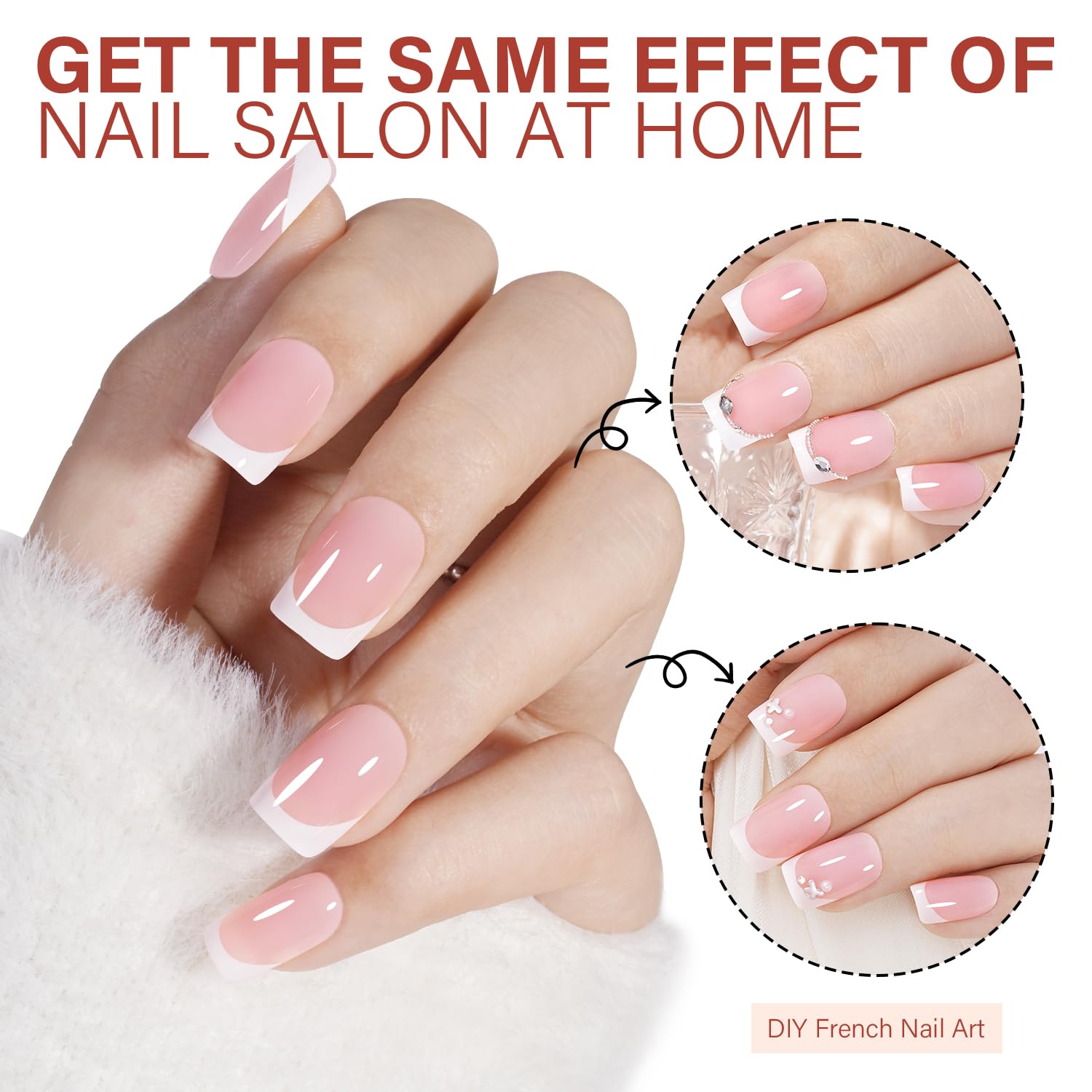 AILLSA base et primer appliquee sur ongles pour fixation facile
