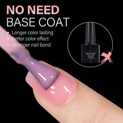 Ongles gel AILLSA en forme cercueil dos mince et devant épais pour résistance