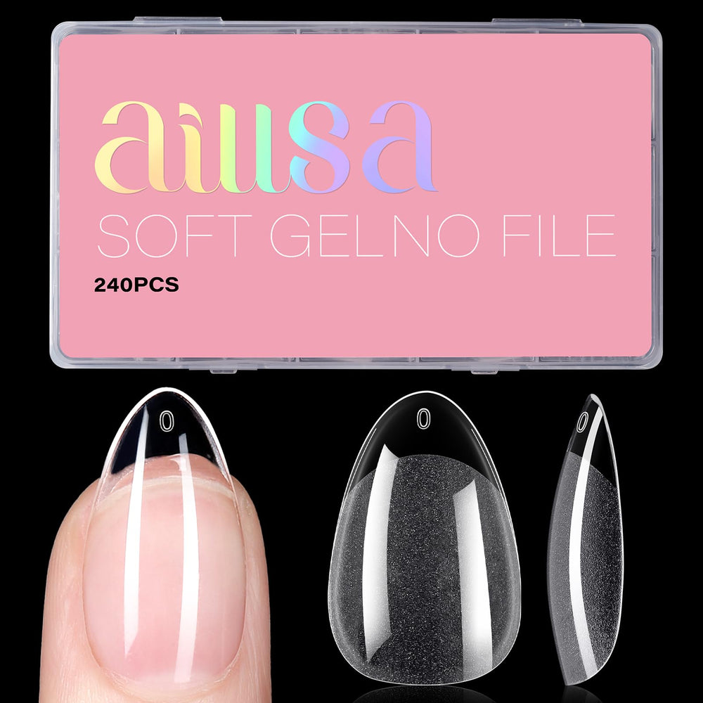AILLSA onglets-tips-amande-courte: extension naturelle et durable.