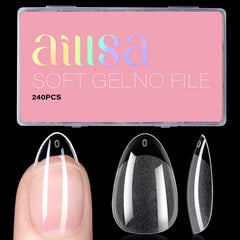 AILLSA onglets-tips-amande-courte: extension naturelle et durable.