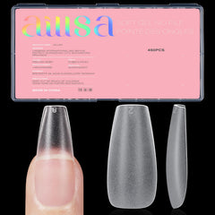 AILLSA: boîte d’ongles en forme cercueil, prêt à l’emploi pour débutants et professionnels.